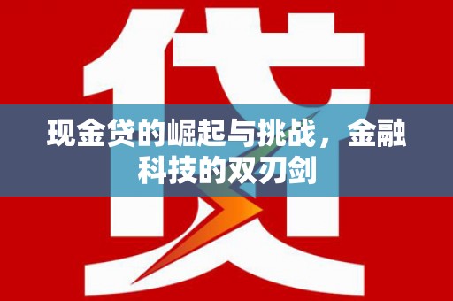 万载现金贷的崛起与挑战，金融科技的双刃剑