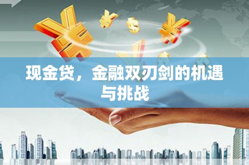 怀集现金贷，金融双刃剑的机遇与挑战