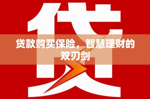 泌阳贷款购买保险，智慧理财的双刃剑