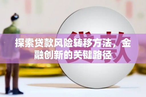 池上探索贷款风险转移方法，金融创新的关键路径