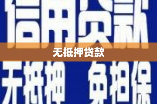 乐东无抵押贷款