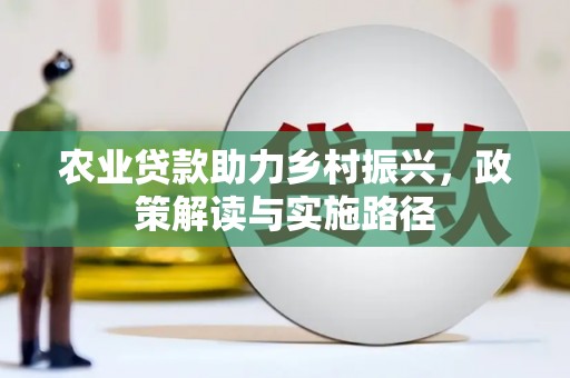 民和农业贷款助力乡村振兴，政策解读与实施路径