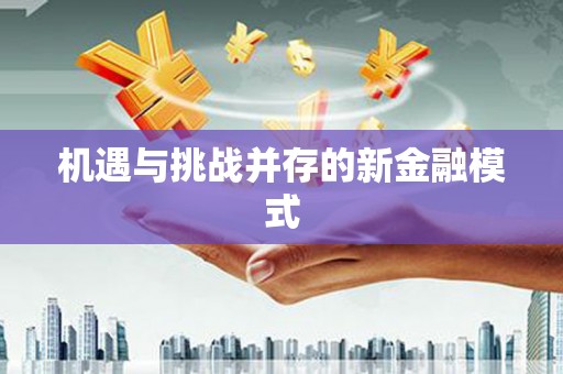 广水机遇与挑战并存的新金融模式