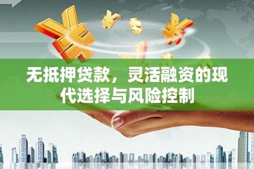 安乡无抵押贷款，灵活融资的现代选择与风险控制