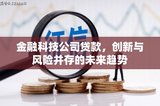 山海关金融科技公司贷款，创新与风险并存的未来趋势