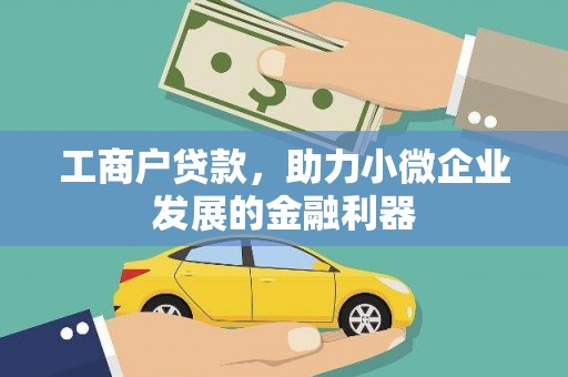水林工商户贷款，助力小微企业发展的金融利器
