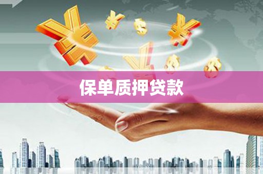聂荣保单质押贷款