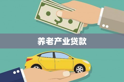 邵阳养老产业贷款