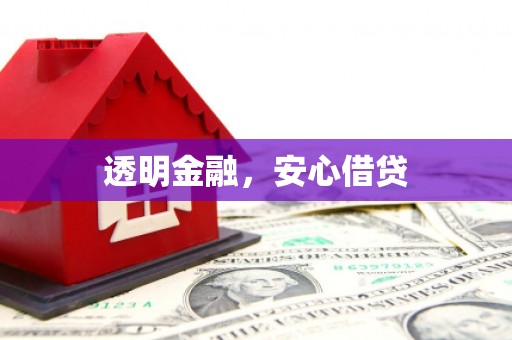 雨山透明金融，安心借贷